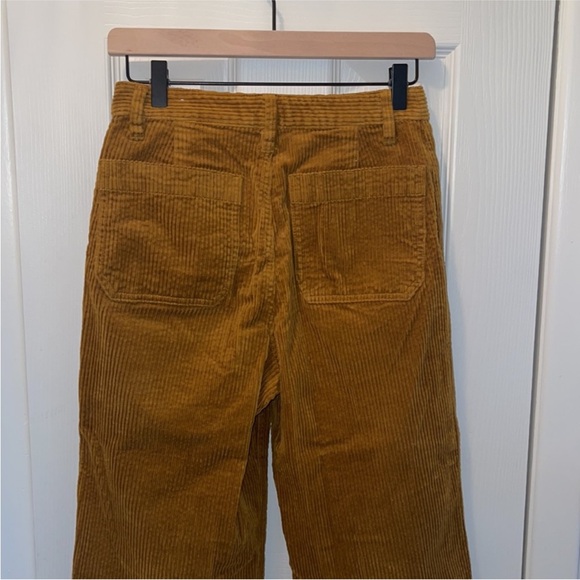 Madewell slim Emmett wide leg crop corduroy Pants - Picture 6 of 6